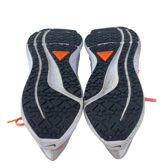 Nike Air Zoom Pegasus 39 Shield Womens White Orange Running Sneakers Shoes Sz 9 - Picture 4 of 5